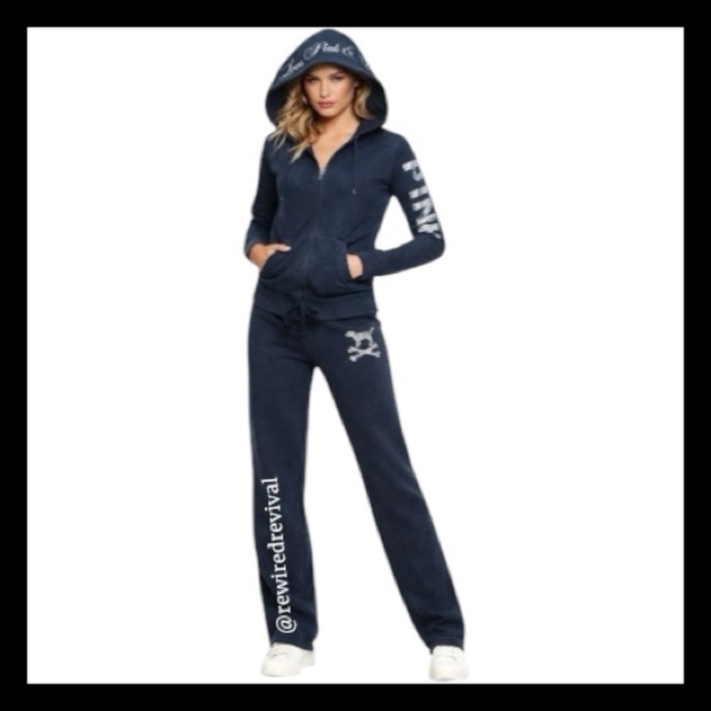 👸🏻Vintage Victoria’s Secret PINK “Rock Royalty” My Favorite Sweats Matching Set